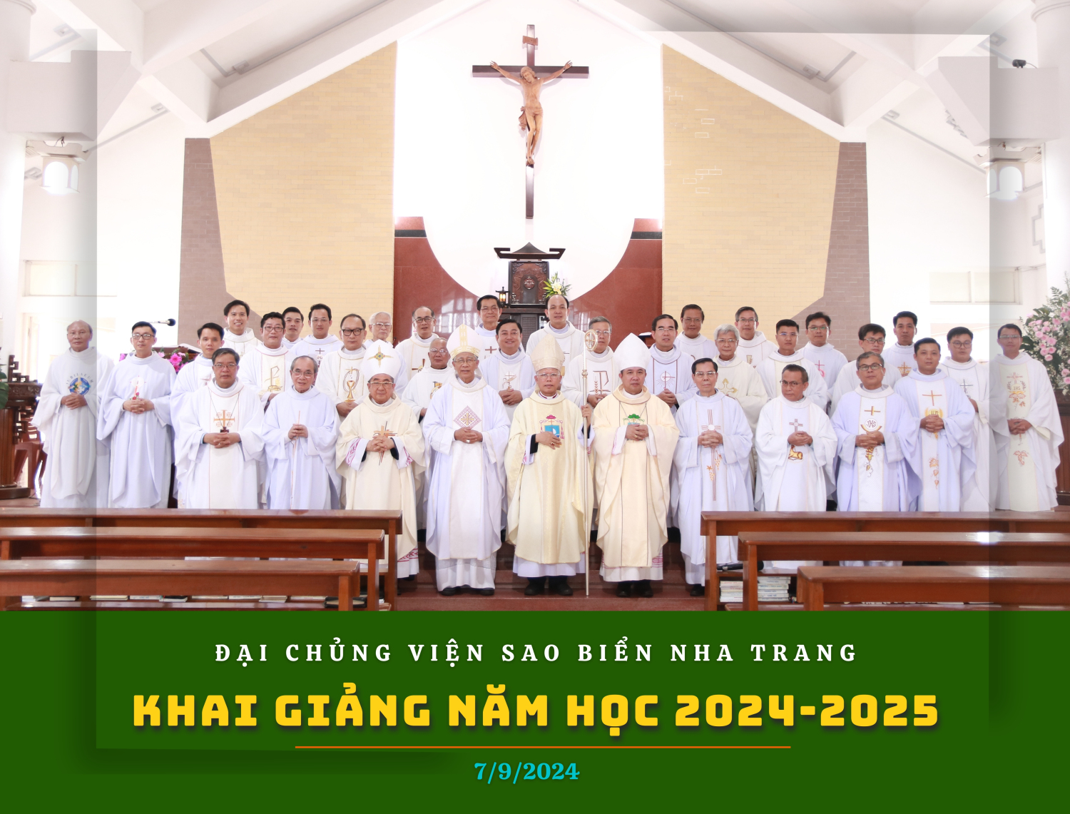 Đại Chủng viện Sao Biển Nha Trang khai giảng năm học 2024-2025